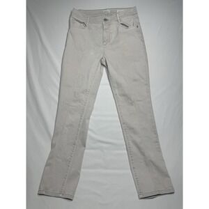 J Jill Denim High Rise Slim Ankle‎ Womens Size 2 Light Wash